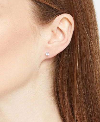 Lawrence Grey Jewelry Puzetové náušnice Stříbrná 3