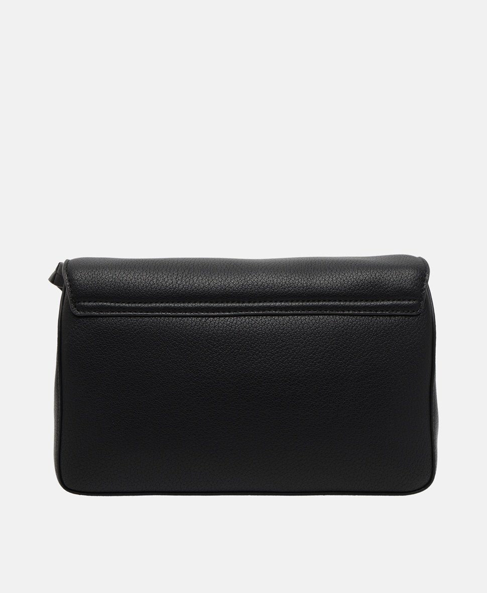 DKNY Kožená kabelka přes rameno Černá 4
