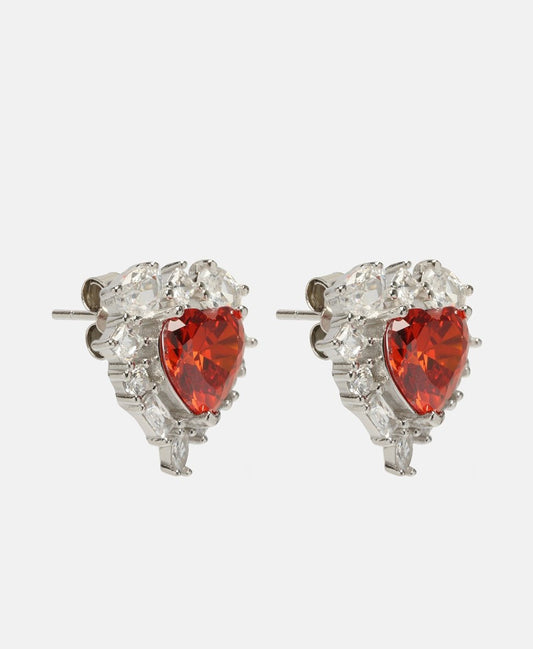 Lawrence Grey Jewelry Puzetové náušnice Stříbrná 1