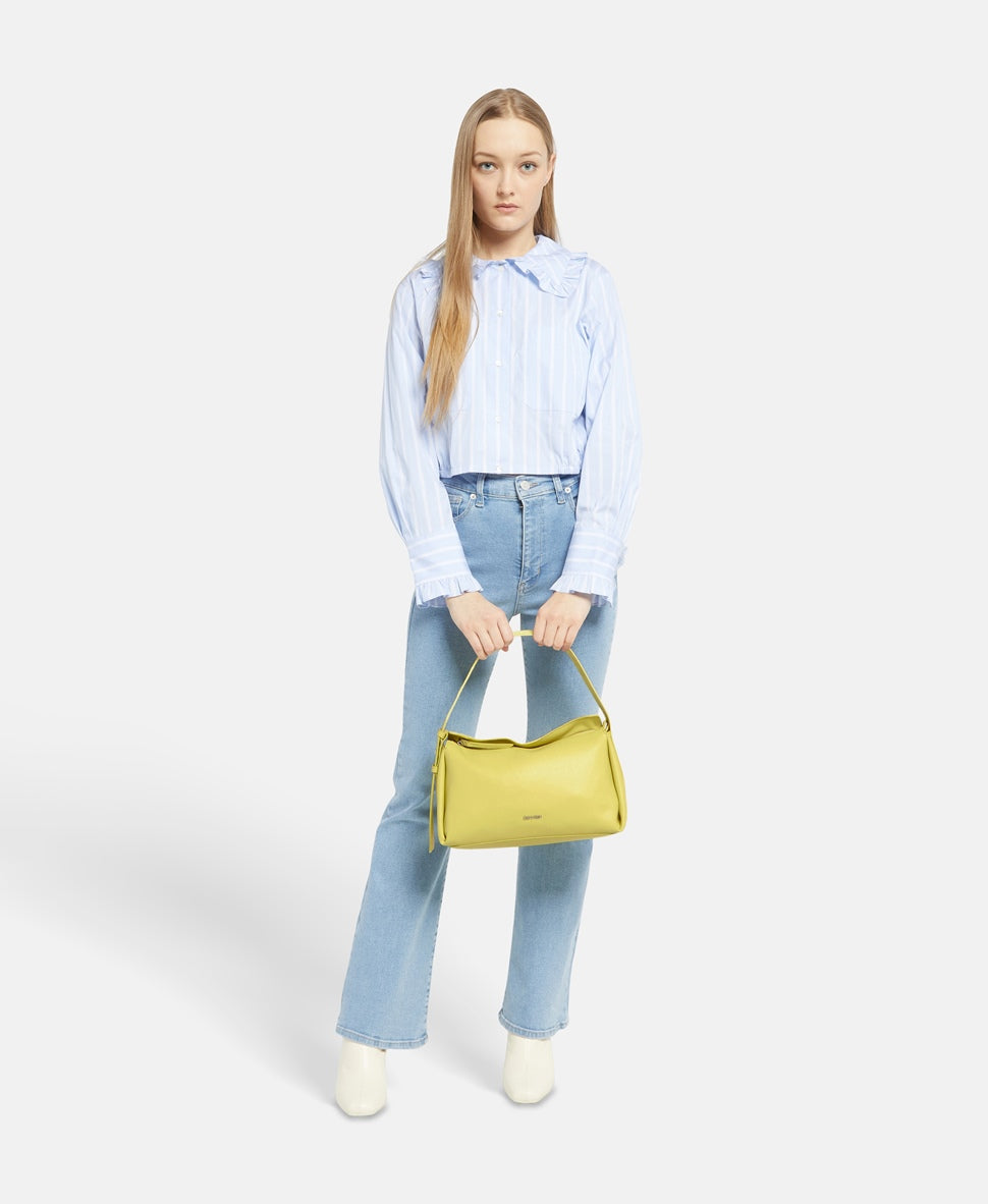 Calvin Klein kabelka přes rameno Tmavě hnědá 5