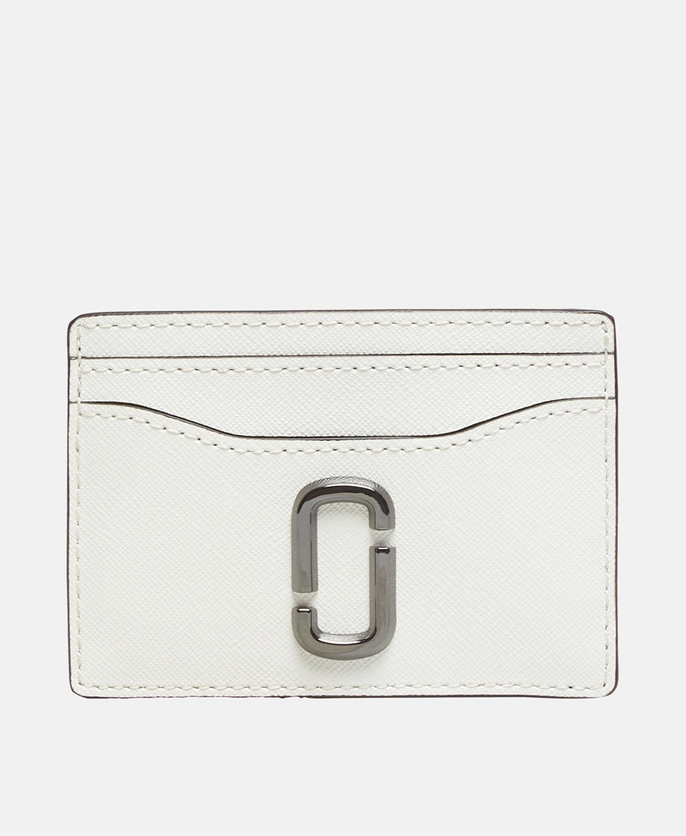 Marc Jacobs kožené pouzdro na karty Kaviárově černá 1