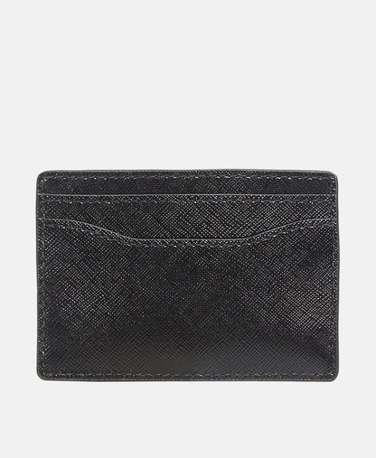 Marc Jacobs kožené pouzdro na karty Kaviárově černá 2