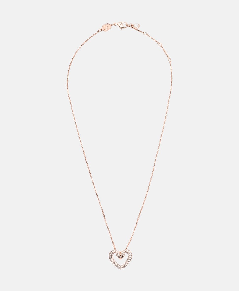 Swarovski řetízek s přívěskem Růžově zlatá 1