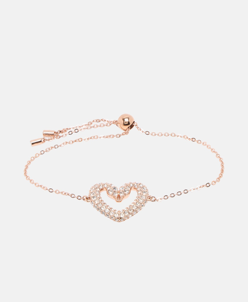 Swarovski náramek Růžově zlatá 1