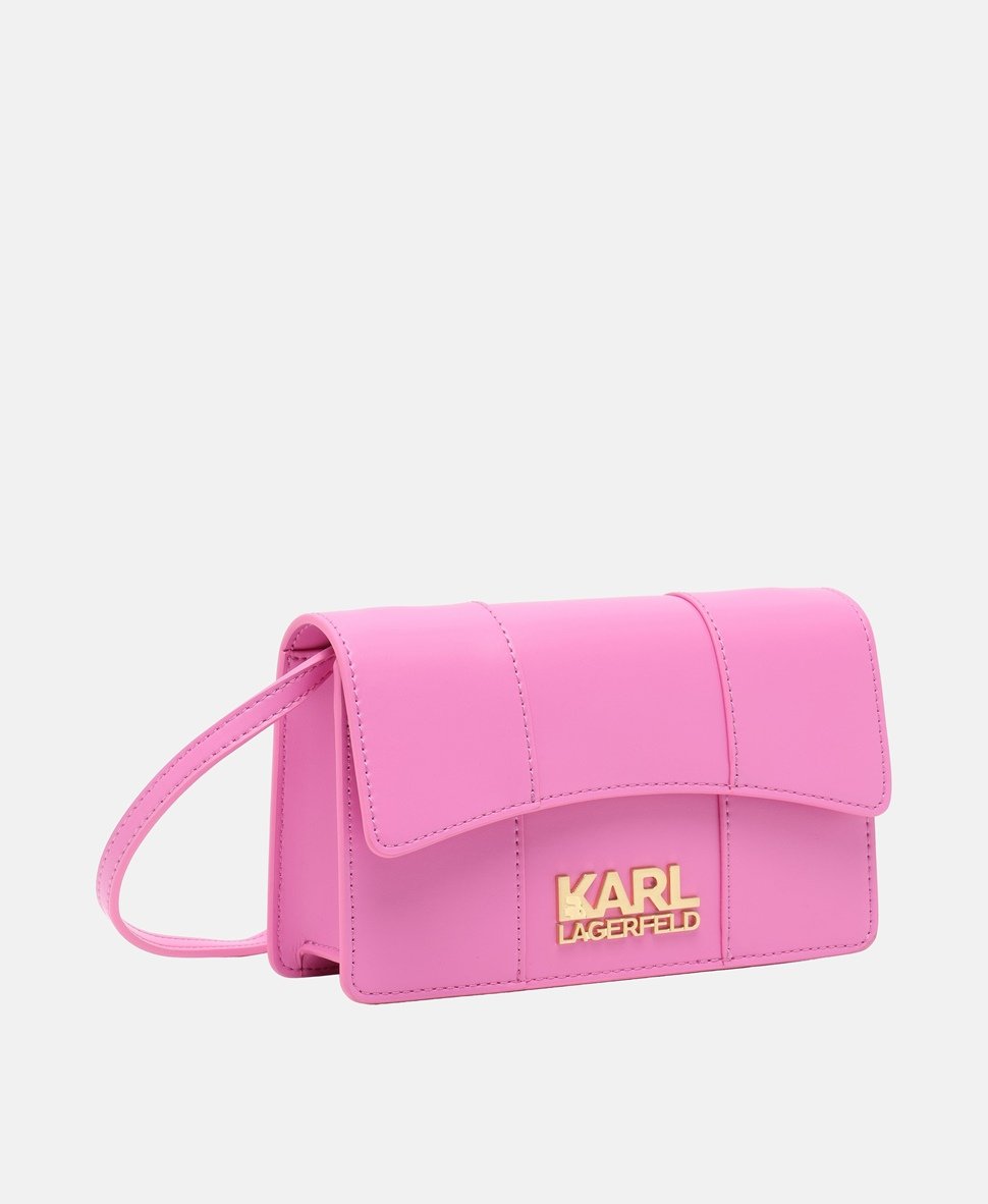 Karl Lagerfeld kabelka přes rameno Růžová 1