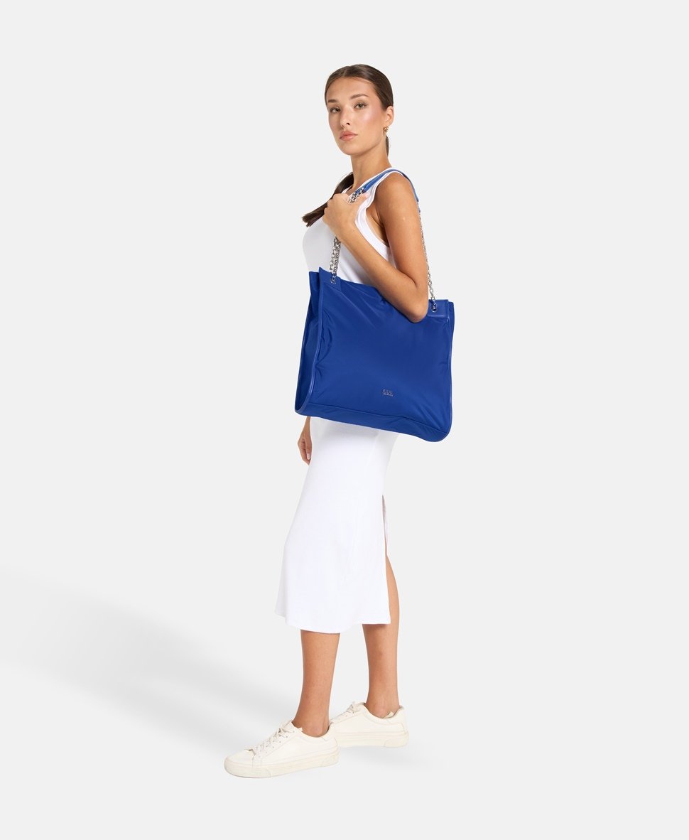 Karl Lagerfeld kabelka shopper Královsky modrá 5