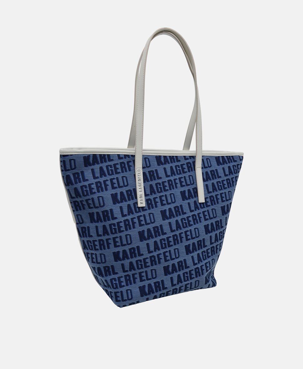 Karl Lagerfeld kabelka shopper Královsky modrá 1