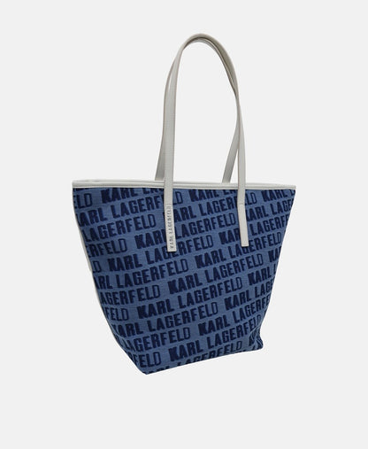 Karl Lagerfeld kabelka shopper Královsky modrá 1
