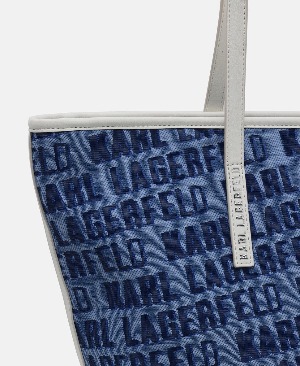 Karl Lagerfeld kabelka shopper Královsky modrá 2