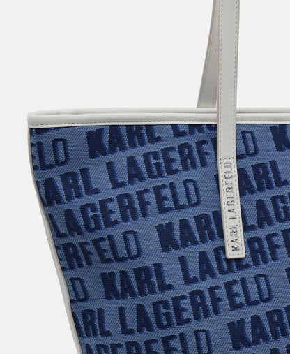 Karl Lagerfeld kabelka shopper Královsky modrá 2