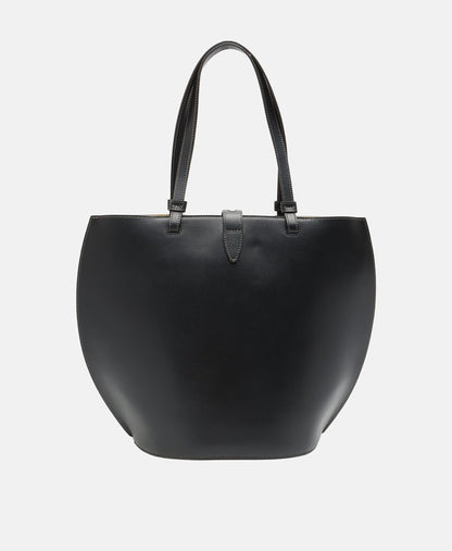 Furla kožená kabelka tote Černá 4