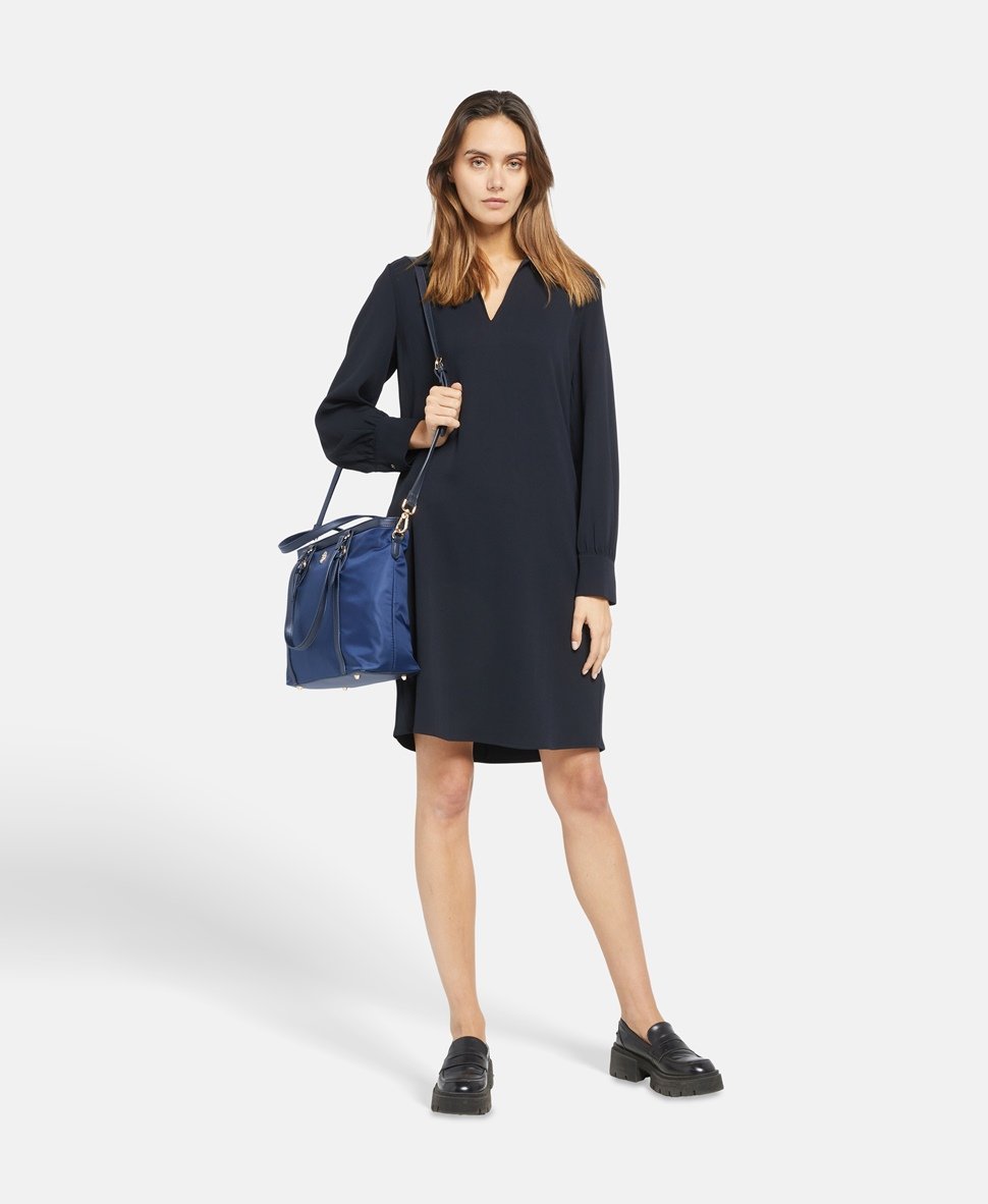 U.S. Polo Assn. kabelka shopper Tmavě modrá 5