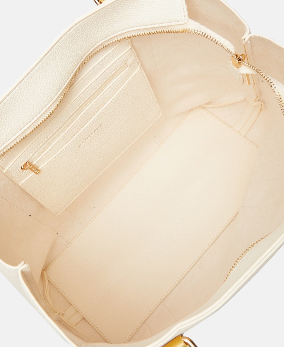 U.S. Polo Assn. kabelka shopper Bílá vlna 3