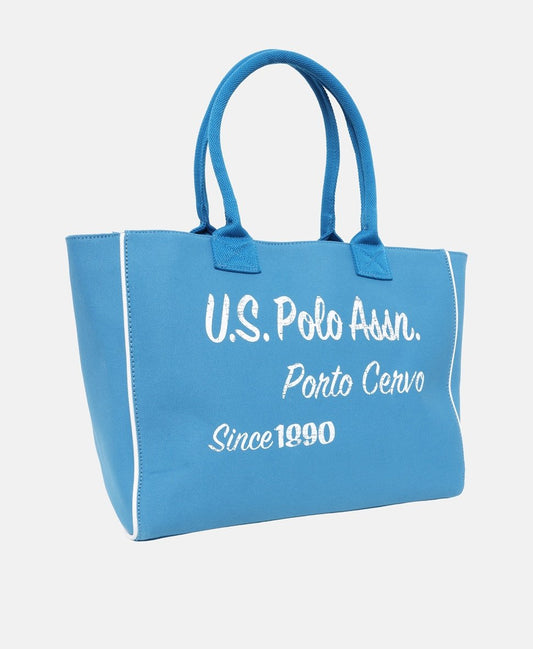U.S. Polo Assn. kabelka shopper Tyrkysová 1