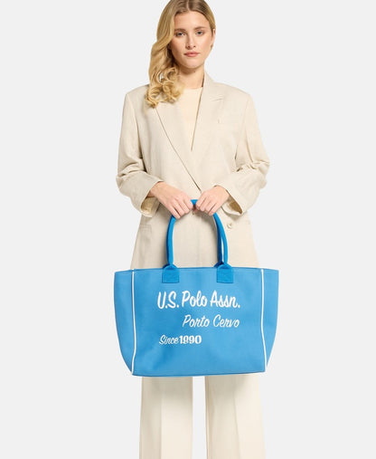 U.S. Polo Assn. kabelka shopper Tyrkysová 5