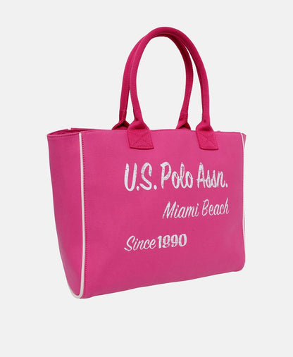 U.S. Polo Assn. kabelka shopper Fuchsiová 1
