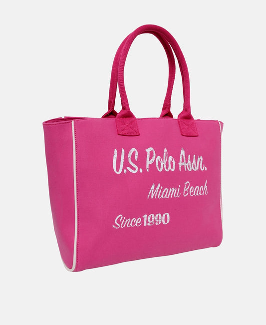 U.S. Polo Assn. kabelka shopper Fuchsiová 1