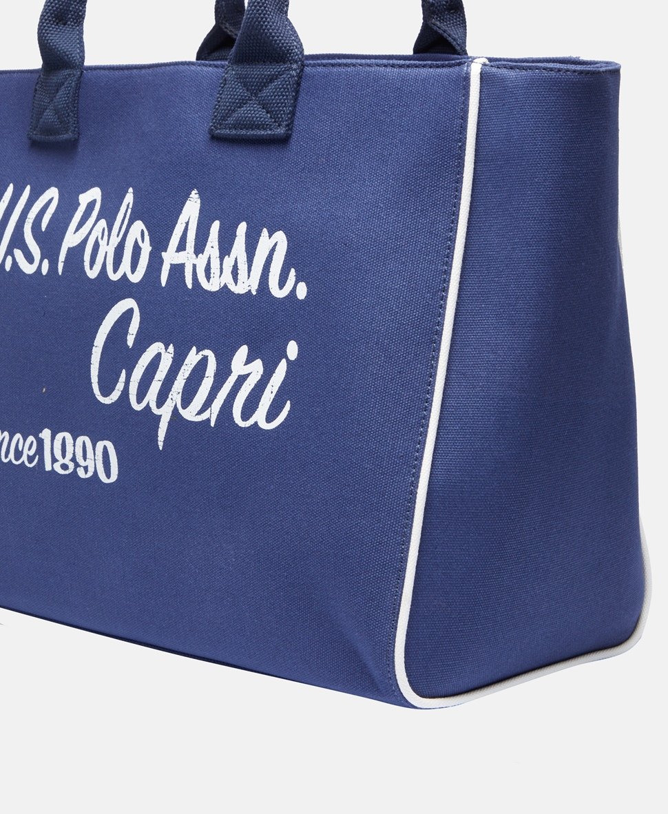 U.S. Polo Assn. kabelka shopper Tmavě modrá 2