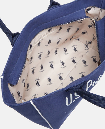 U.S. Polo Assn. kabelka shopper Tmavě modrá 3