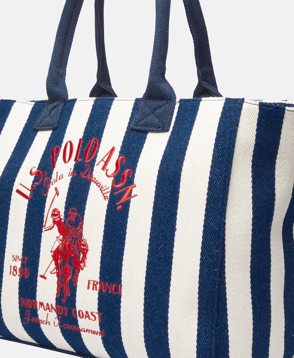 U.S. Polo Assn. kabelka shopper Tmavě modrá 2
