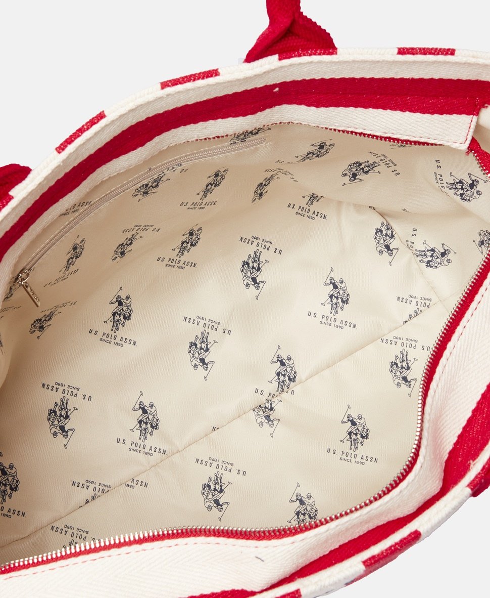 U.S. Polo Assn. kabelka shopper Červená 3