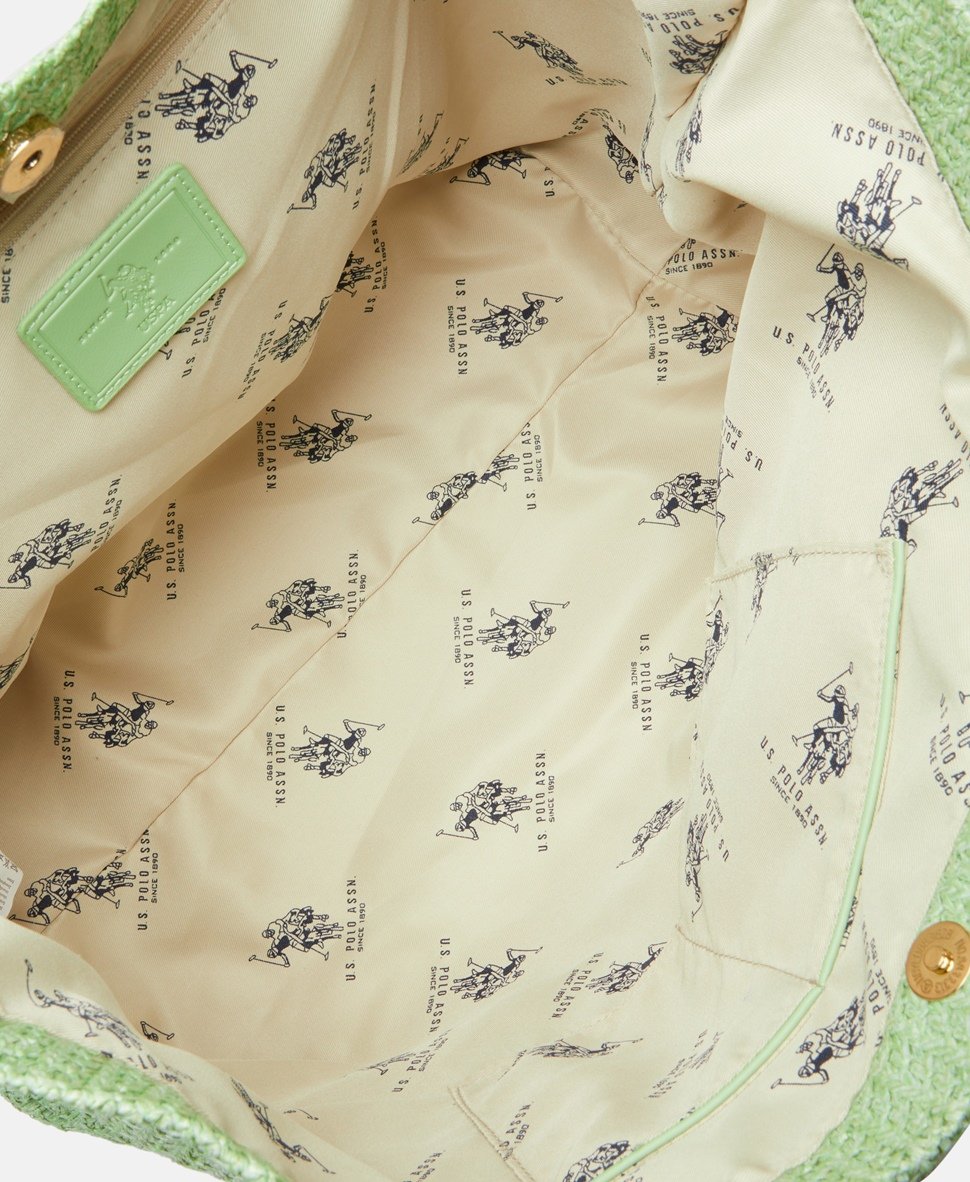 U.S. Polo Assn. kabelka shopper Zelená 3