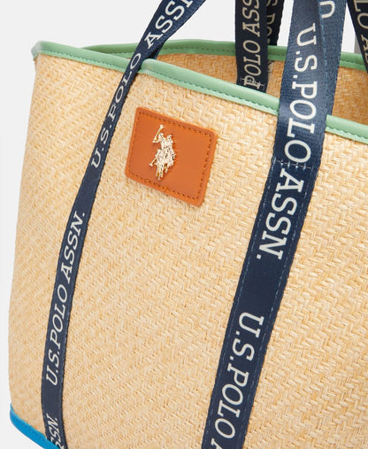 U.S. Polo Assn. kabelka shopper Přírodní 2