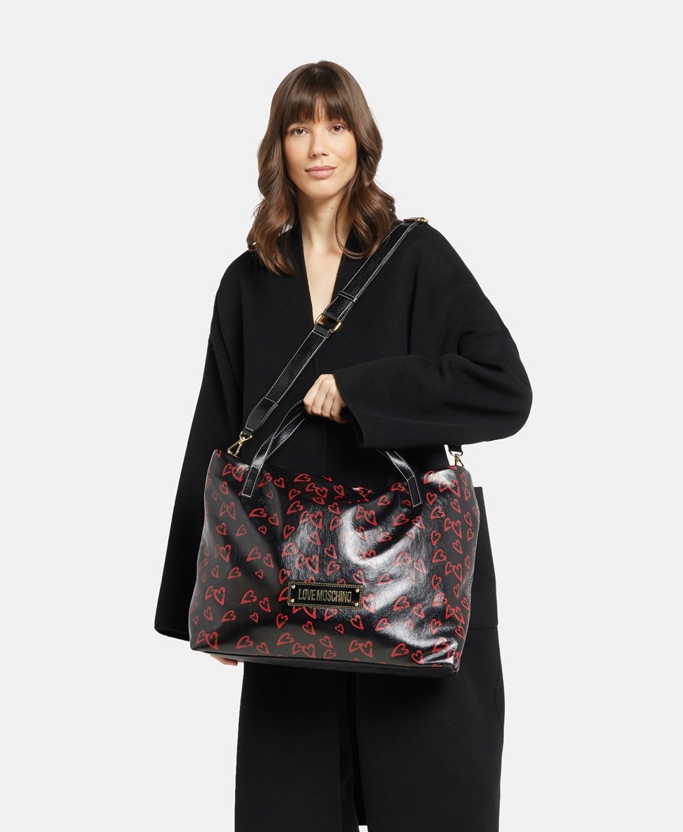 Love Moschino kabelka shopper Černá 5