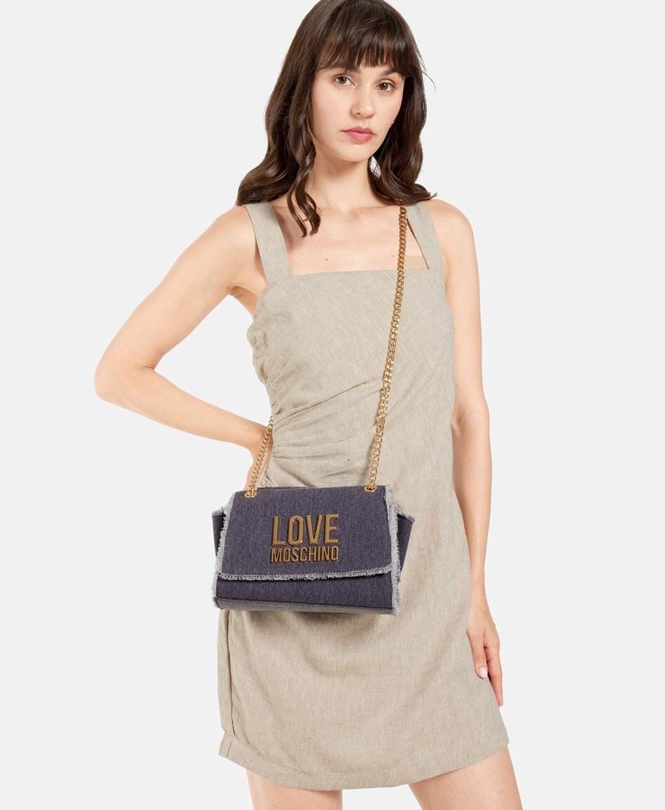 Love Moschino kabelka Modrá 5