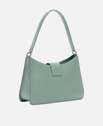 Furla Kožená kabelka přes rameno Zelená 4