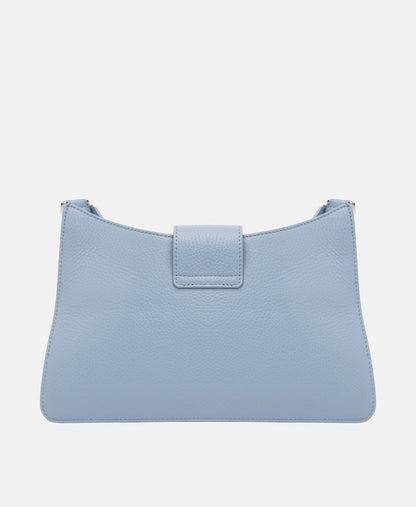 Furla Kožená kabelka přes rameno Modrá 4