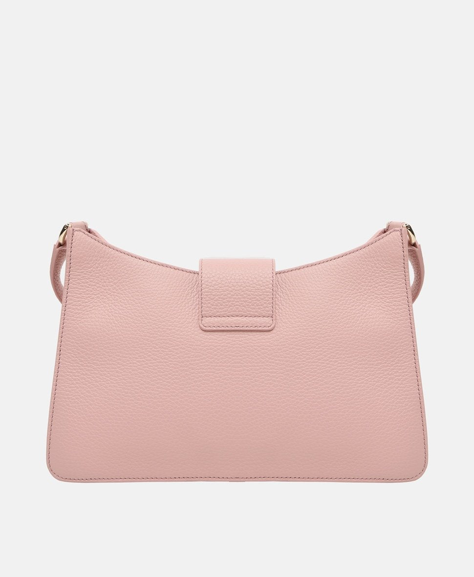 Furla Kožená kabelka přes rameno Starorůžová 4
