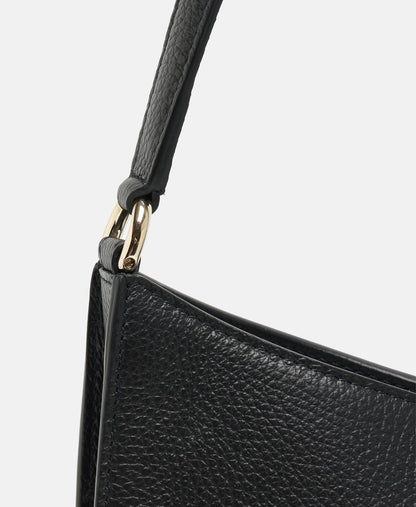 Furla Kožená kabelka přes rameno Černá 2