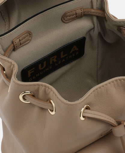 Furla kožený batoh Tan 3