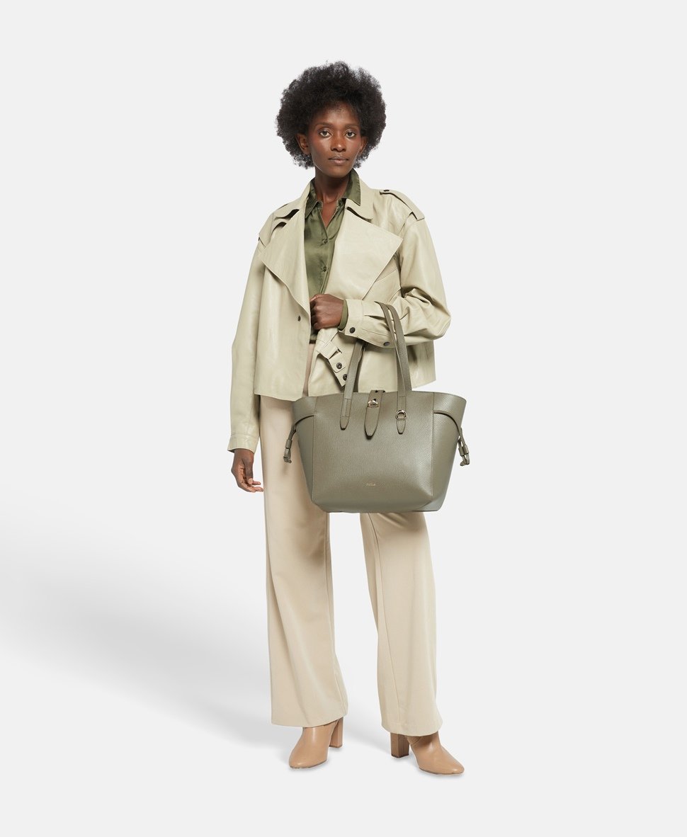 Furla kabelka shopper Modrozelená 5