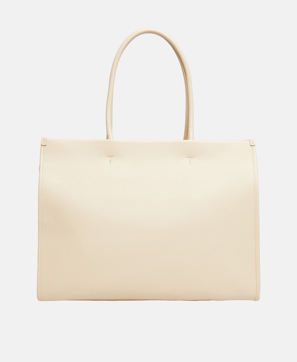 Furla kožená kabelka tote Šampaň 4