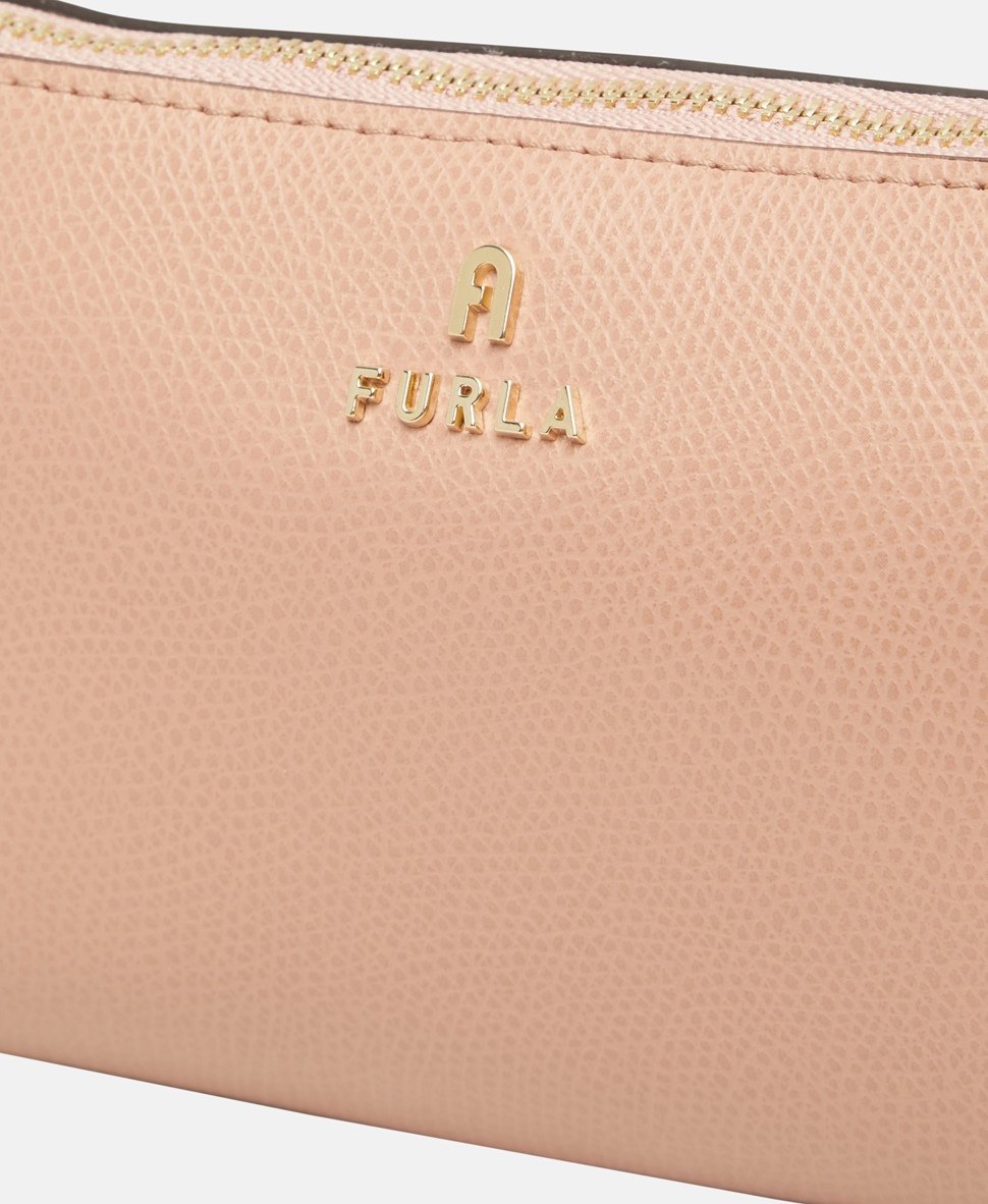 Furla kožená taška na prádlo Starorůžová 2