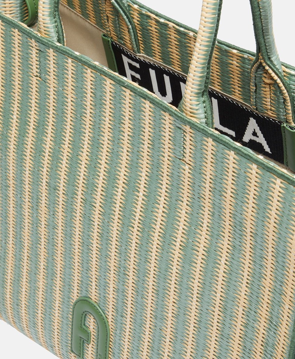 Furla kabelka shopper Zelená 2