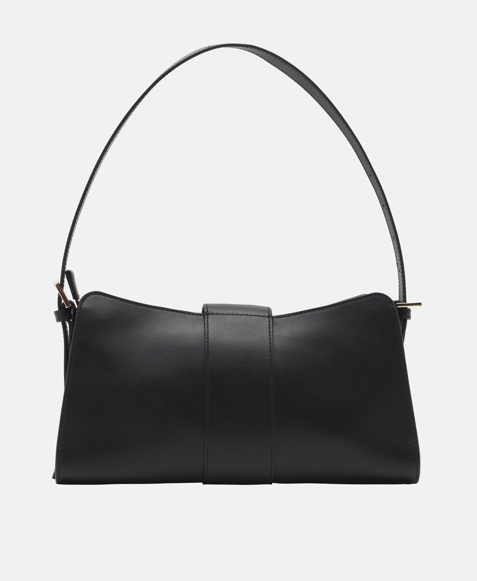 Furla Kožená kabelka přes rameno Černá 4