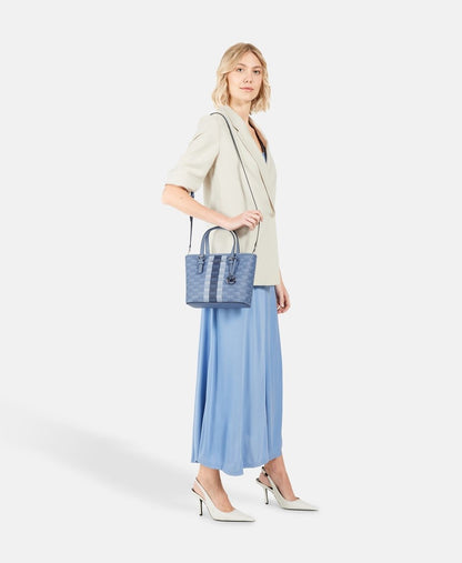 Michael Michael Kors kabelka tote Světle modrá 5