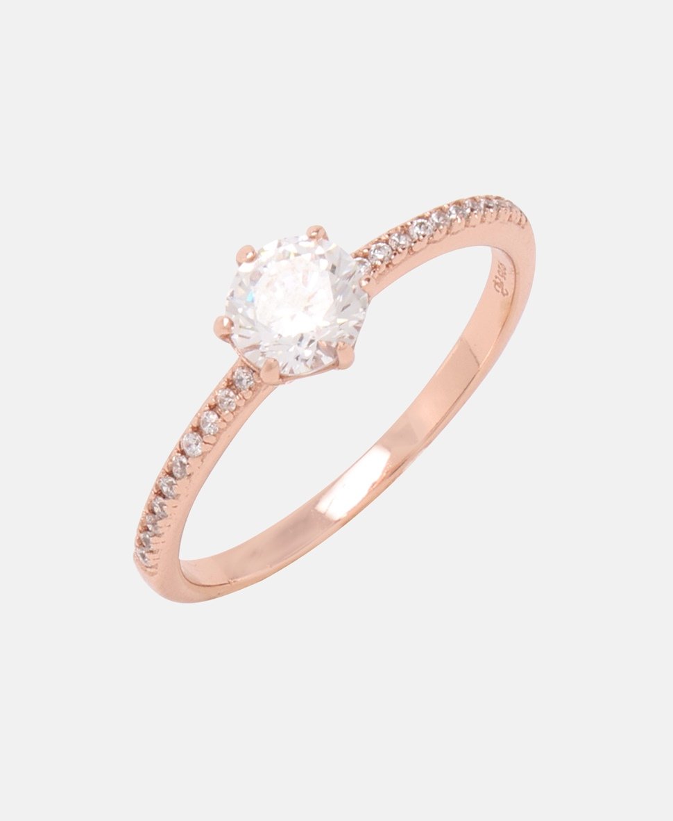 Lawrence Grey Jewelry prsten Růžově zlatá 2