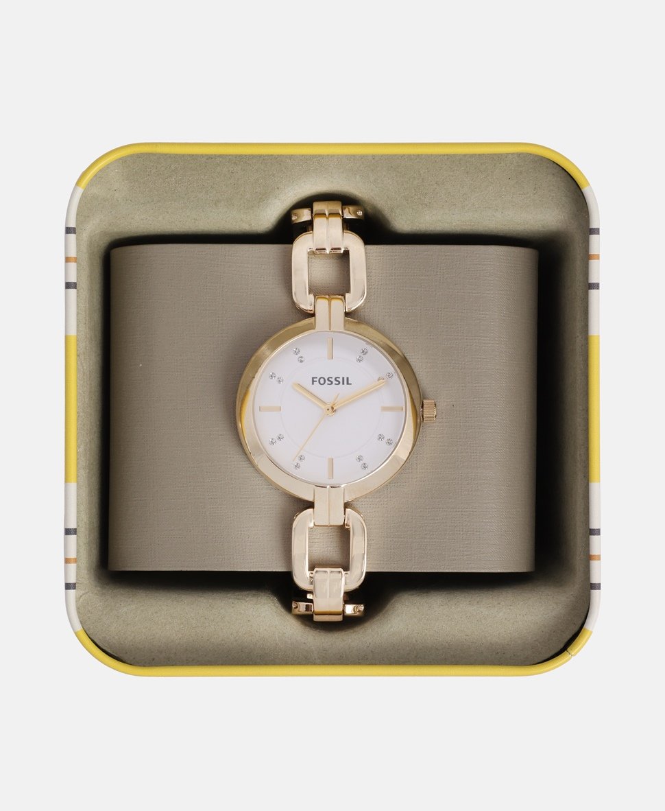 Fossil hodinky Zlatá 4