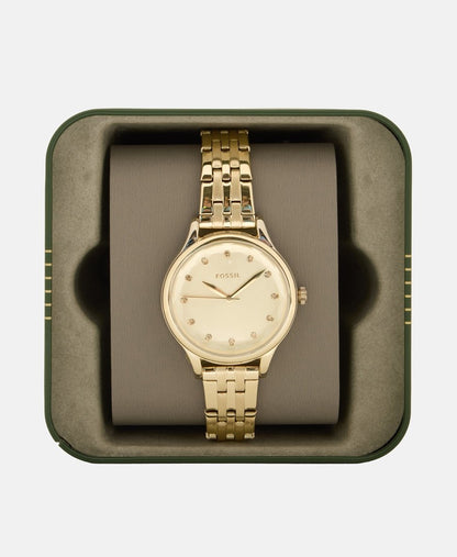 Fossil hodinky Zlatá 4