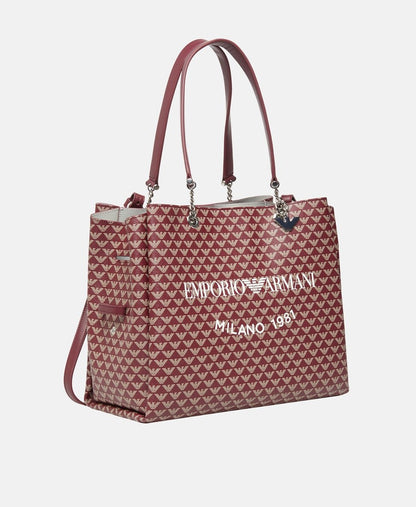 Emporio Armani kabelka shopper Bílá vlna 1