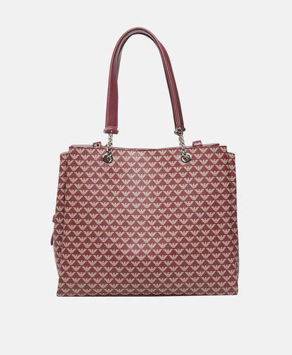 Emporio Armani kabelka shopper Bílá vlna 4