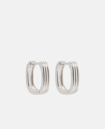 Lawrence Grey Jewelry Obručové náušnice Stříbrná 1