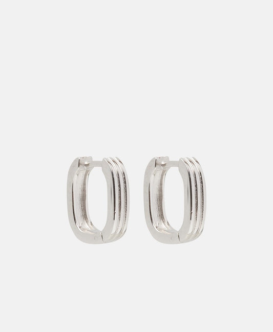 Lawrence Grey Jewelry Obručové náušnice Stříbrná 1