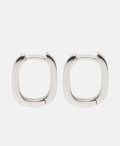 Lawrence Grey Jewelry Obručové náušnice Stříbrná 2