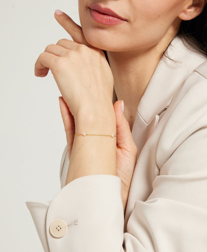 Lawrence Grey Jewelry náramek Zlatá 3