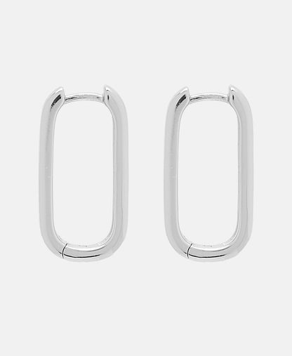 Lawrence Grey Jewelry Obručové náušnice Stříbrná 2